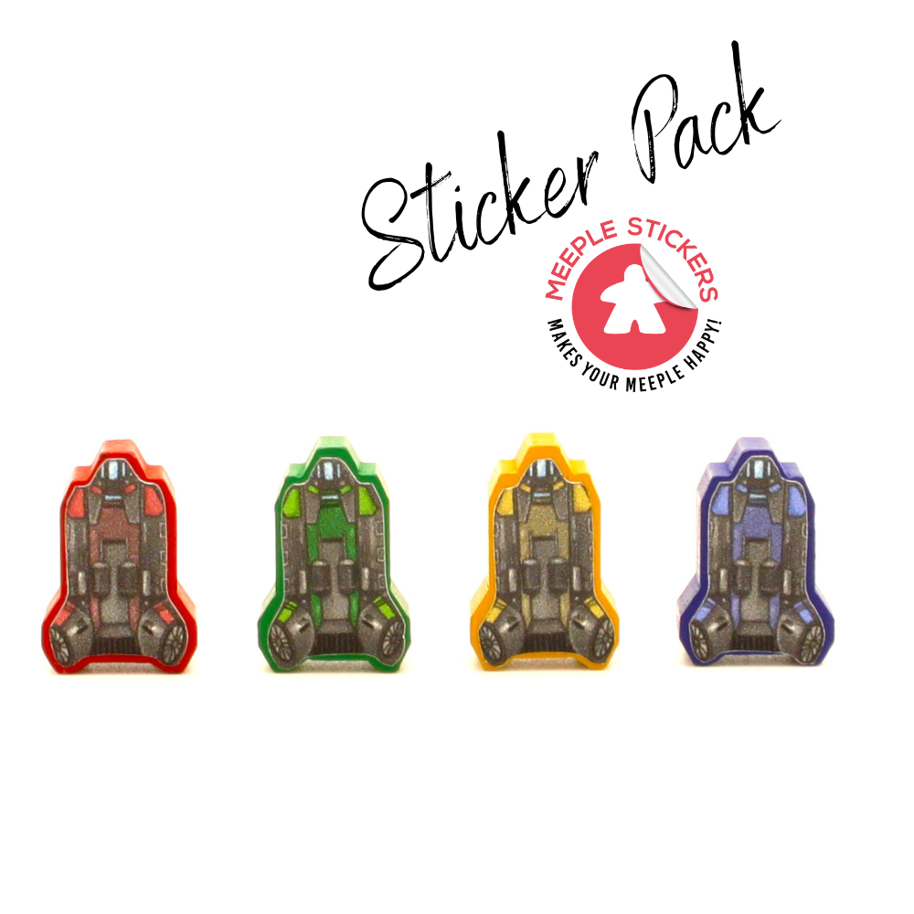 MeepleStickers Dune Erweiterung Rise of IX Sticker Pack Upgrades