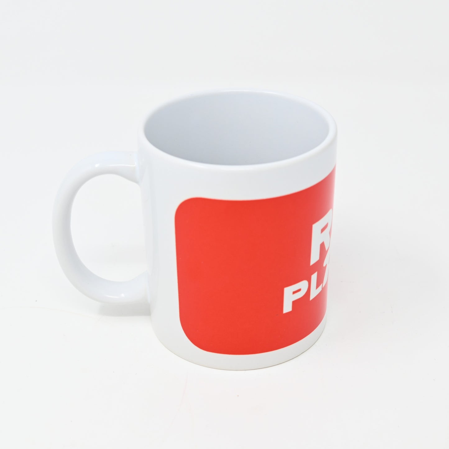 Tasse weiß mit Aufdruck - Red Player Spielerfarbe rot