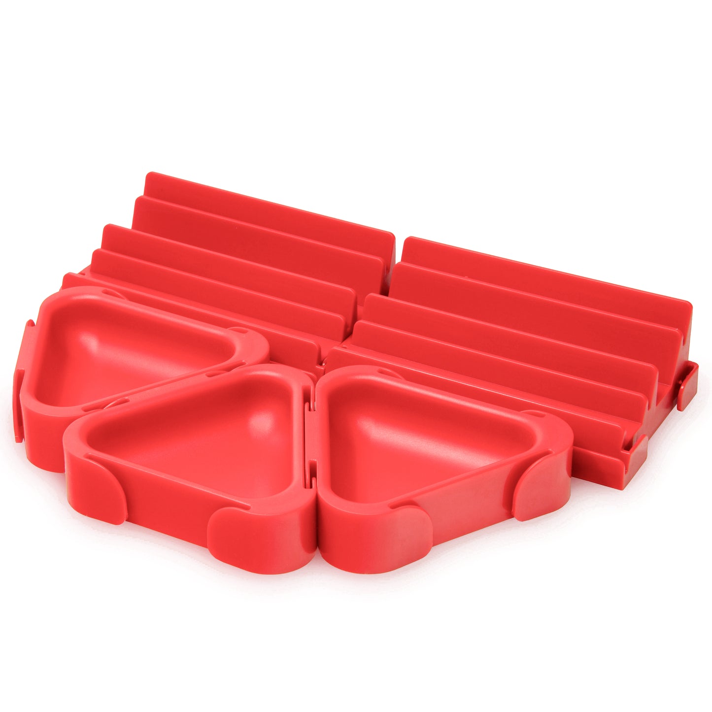 Modulares Tray für Brettspiel-Ressourcen CHAMÄELEON – Rot, 1 Stück