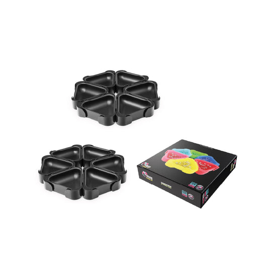 Chamäeleon "Kenner Bundle" – 12 Ressourcen-Schälchen (schwarz) + Große Storage Box