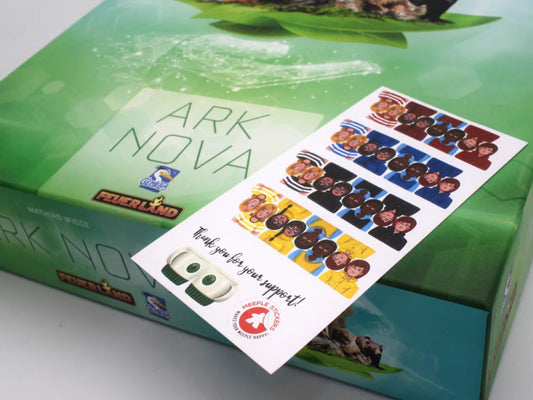 MeepleStickers Arche Nova Ark Nova Sticker Pack Upgrades
