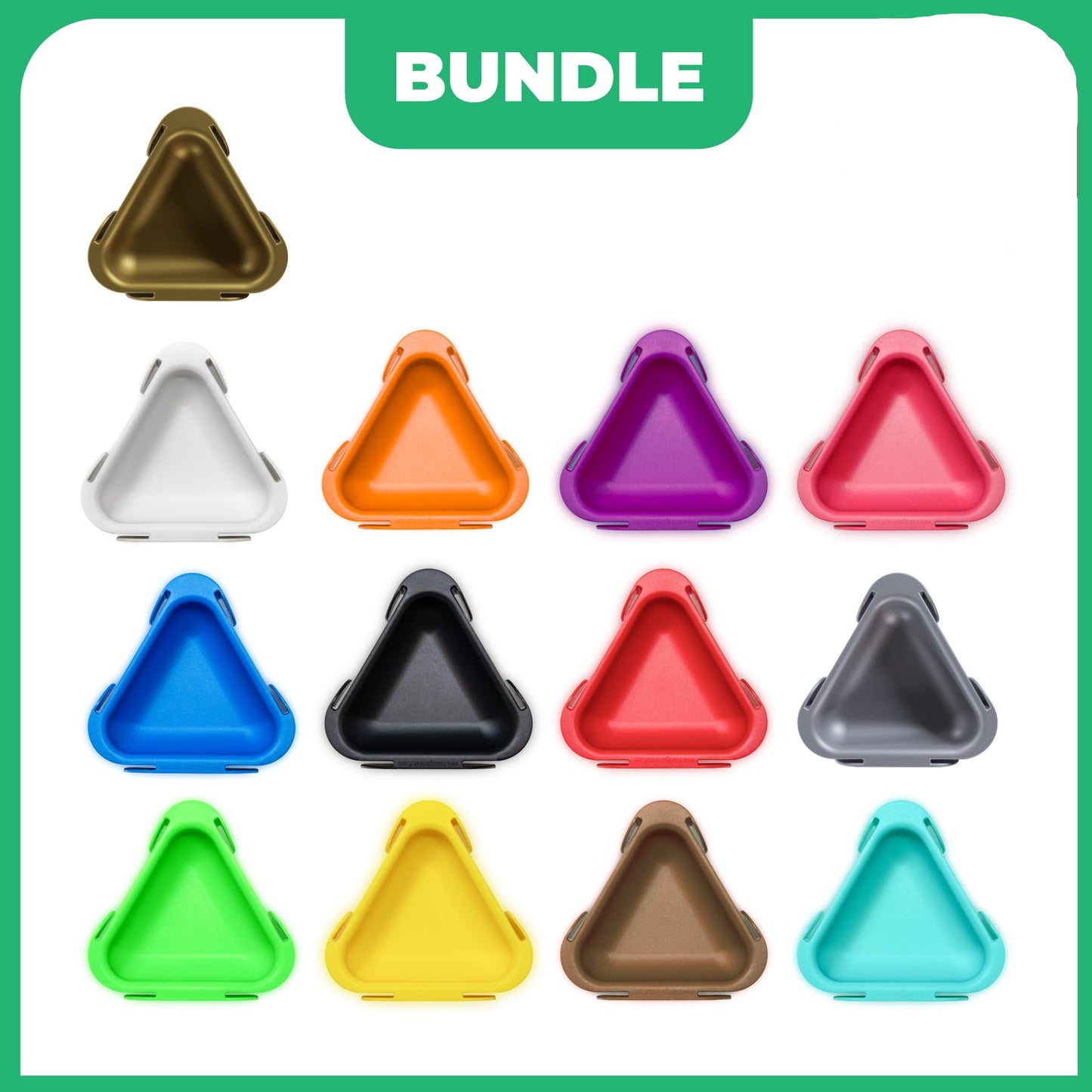 Bundle ALLE FARBEN 13 Chamäeleon Trays 1 Stück pro Farbe