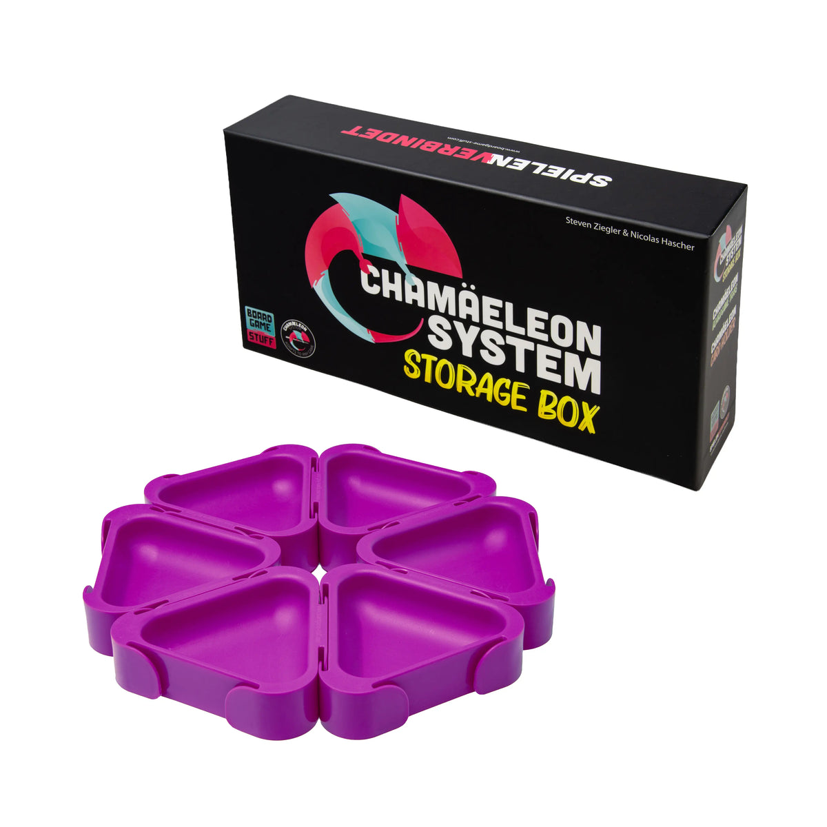 Lila Familien Bundle – 6 Ressourcen-Schälchen + Kleine Storage Box