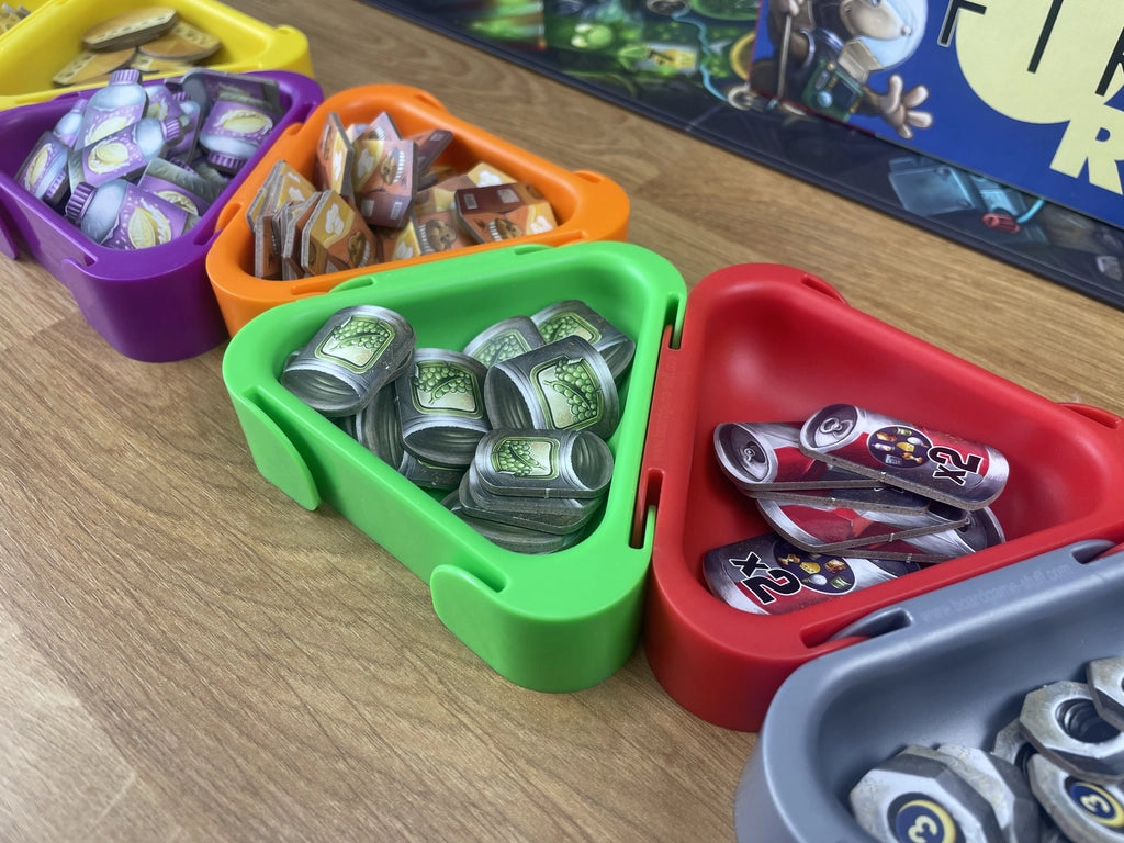 CHAMÄELEON Boardgame Trays blue