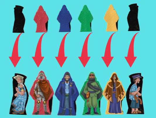 MeepleStickers Dune Imperium Sticker Pack Upgrades