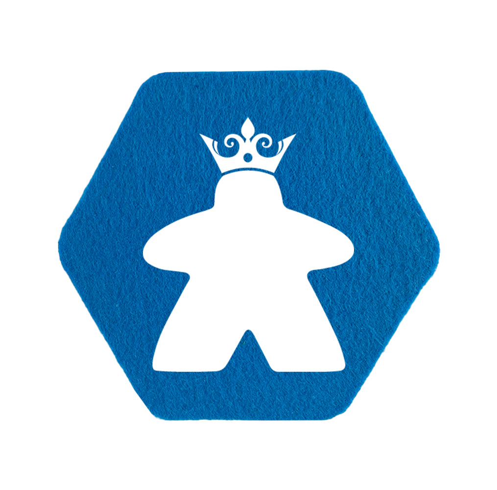 Untersetzer Filz - King Meeple