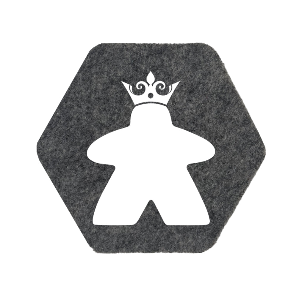 Untersetzer Filz - King Meeple