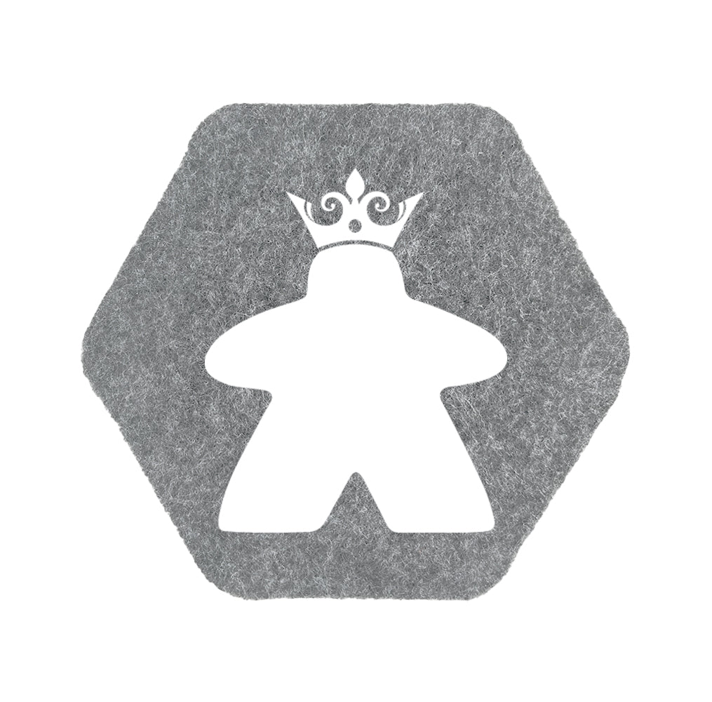 Untersetzer Filz - King Meeple