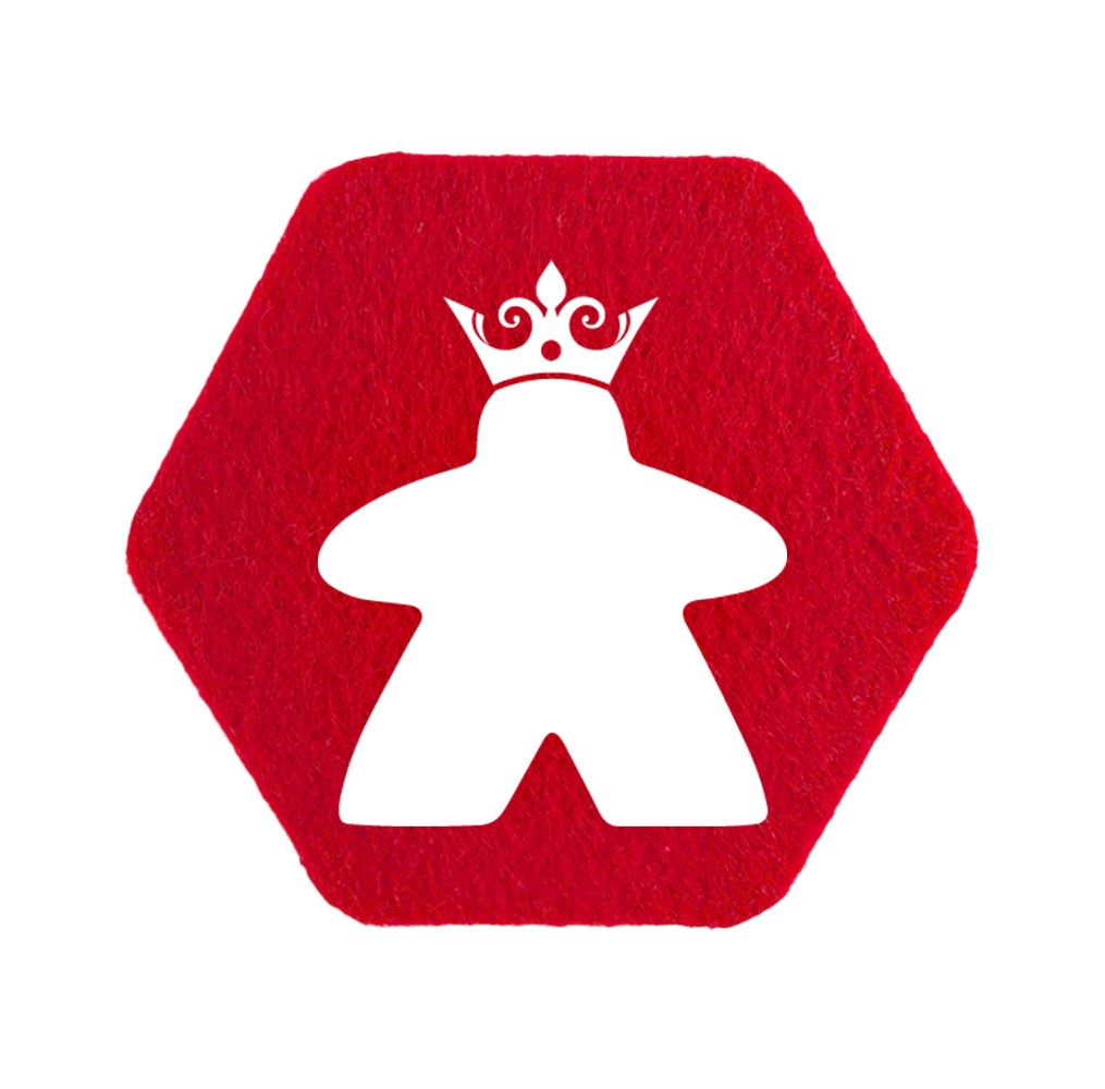 Untersetzer Filz - King Meeple