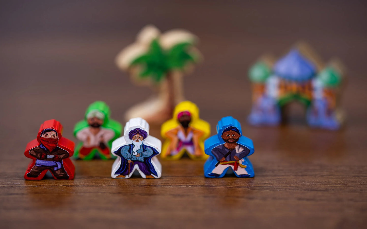 MeepleStickers Five Tribes Sticker Pack Upgrades