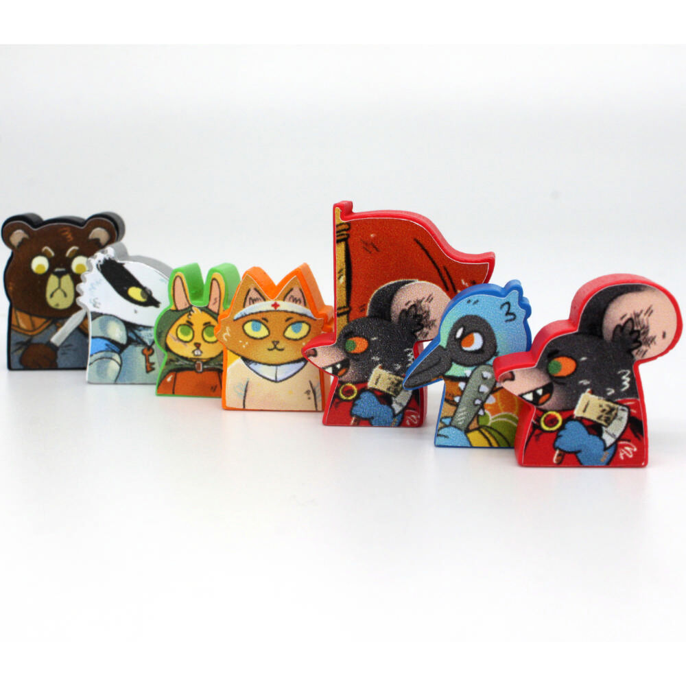 MeepleStickers Root Marauders Sticker Pack Upgrades