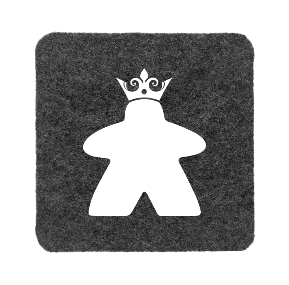Untersetzer Filz - King Meeple