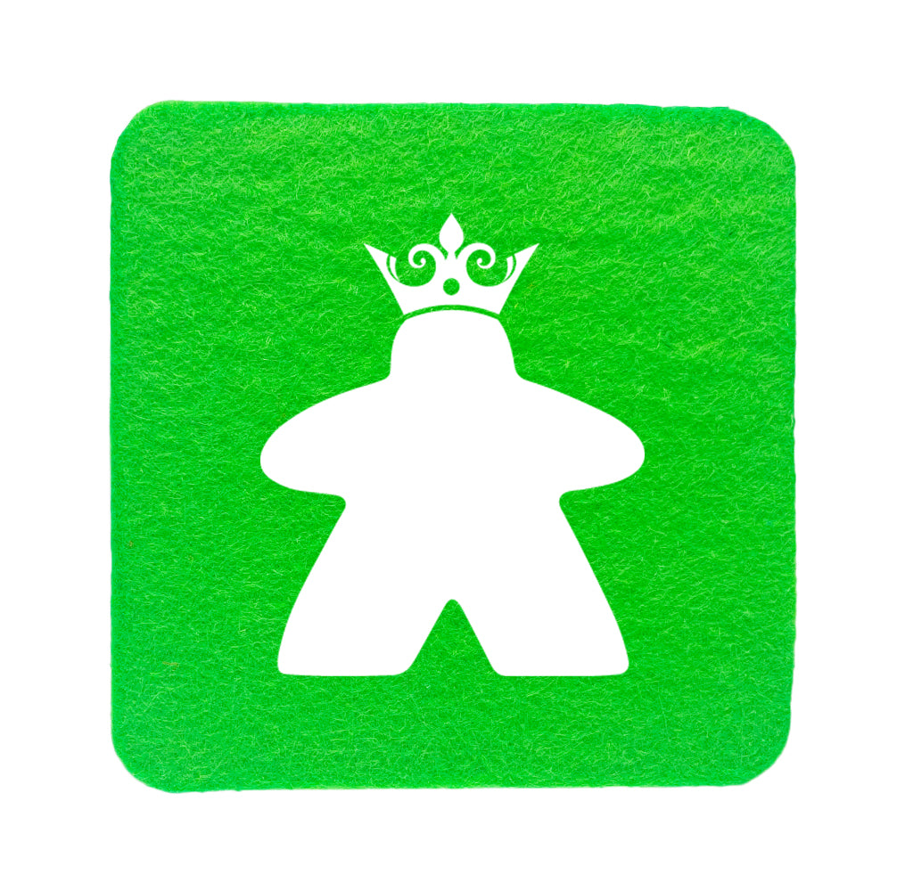 Untersetzer Filz - King Meeple