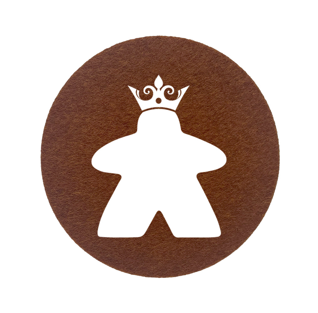 Untersetzer Filz - King Meeple