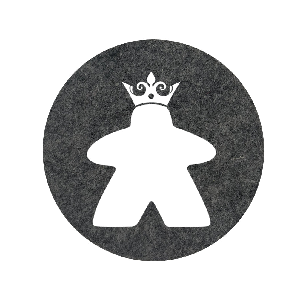 Untersetzer Filz - King Meeple