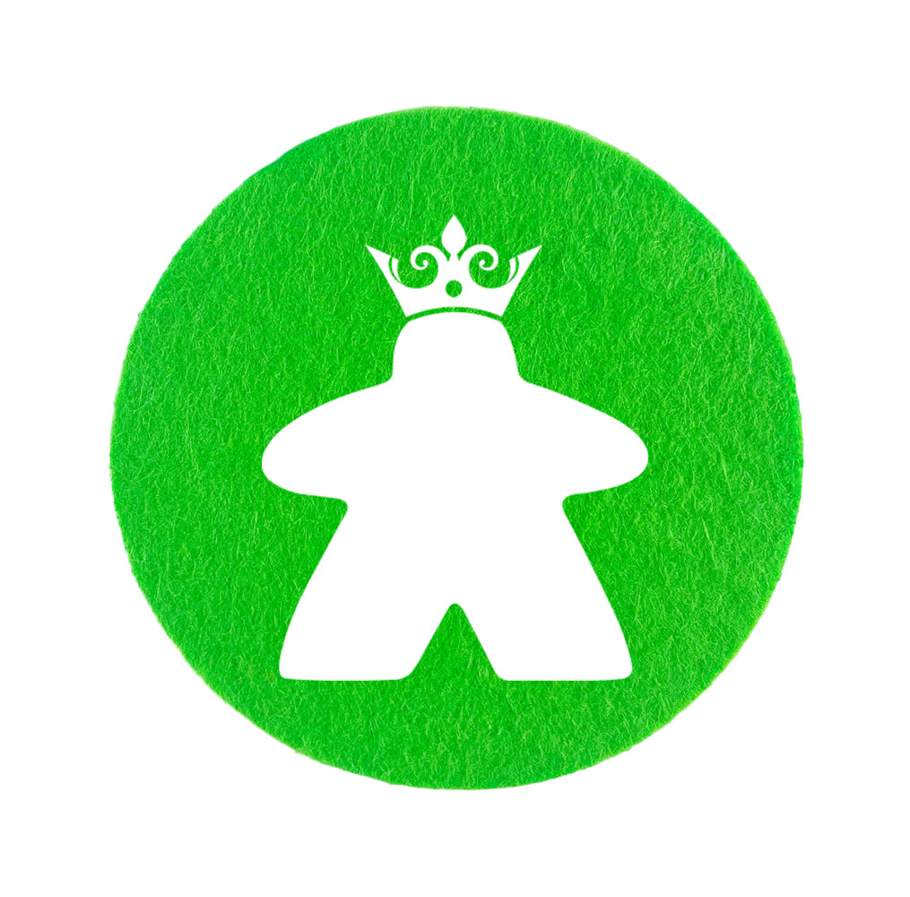 Untersetzer Filz - King Meeple