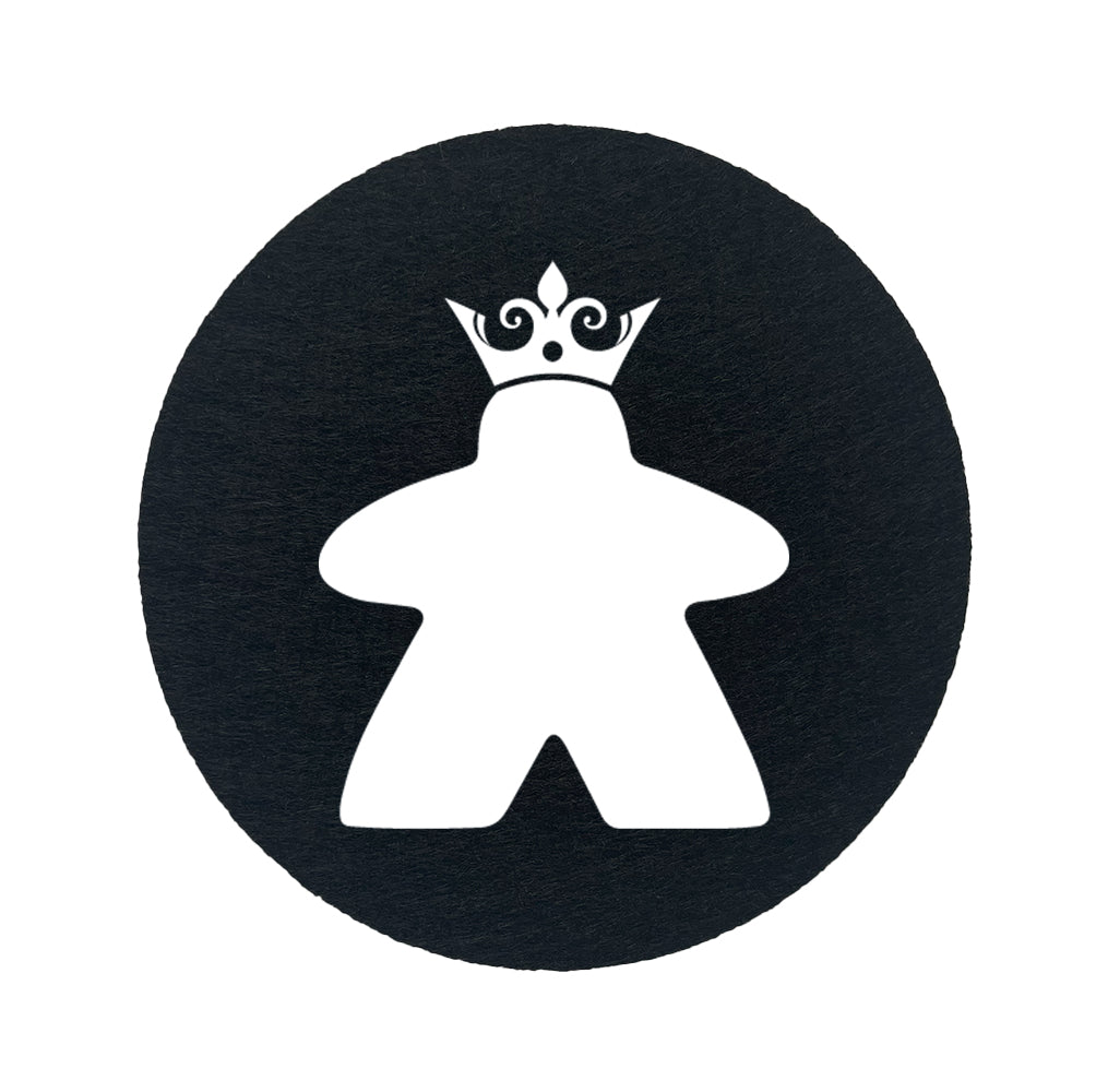 Untersetzer Filz - King Meeple