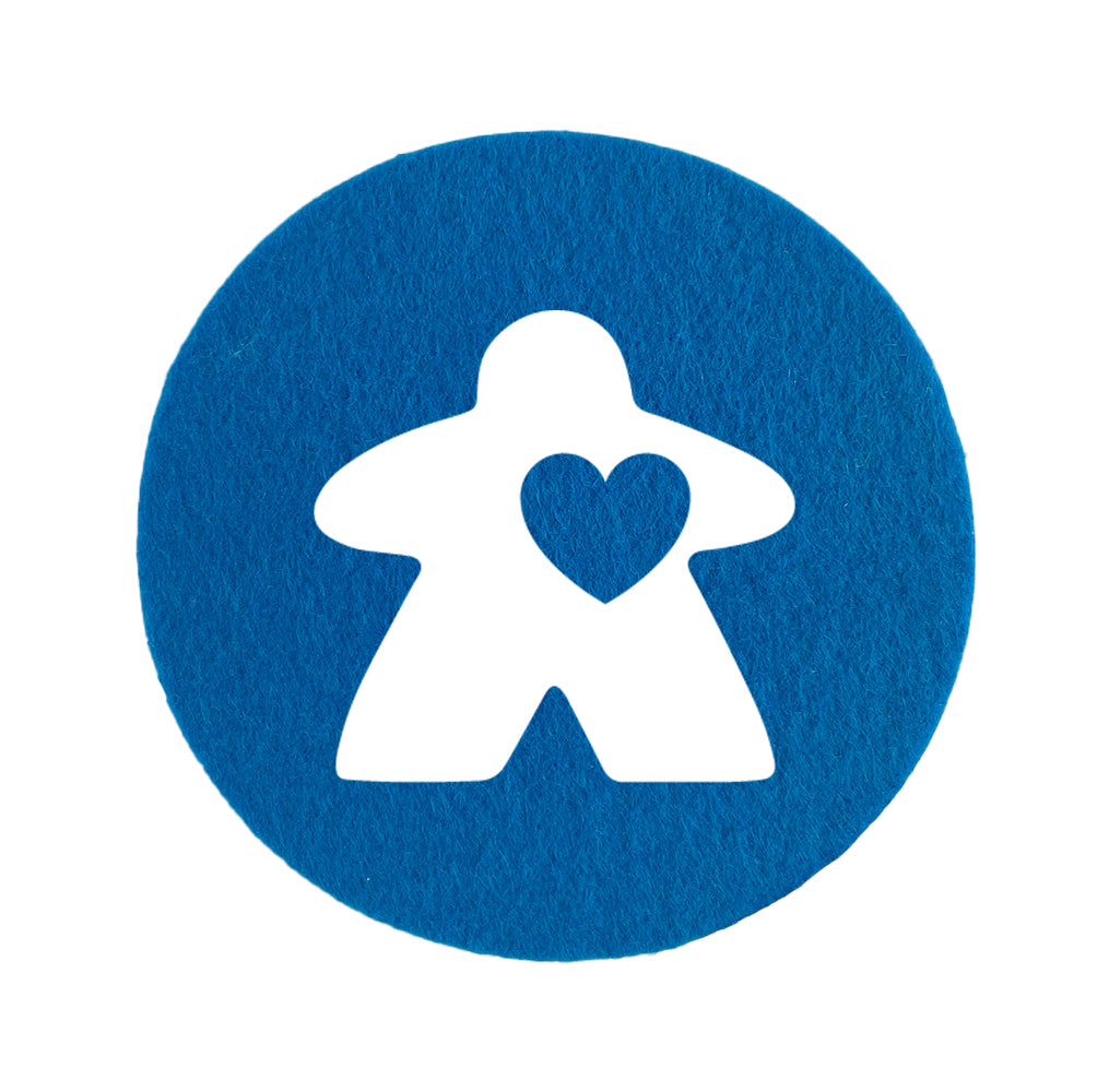 Untersetzer Filz - Love Meeple