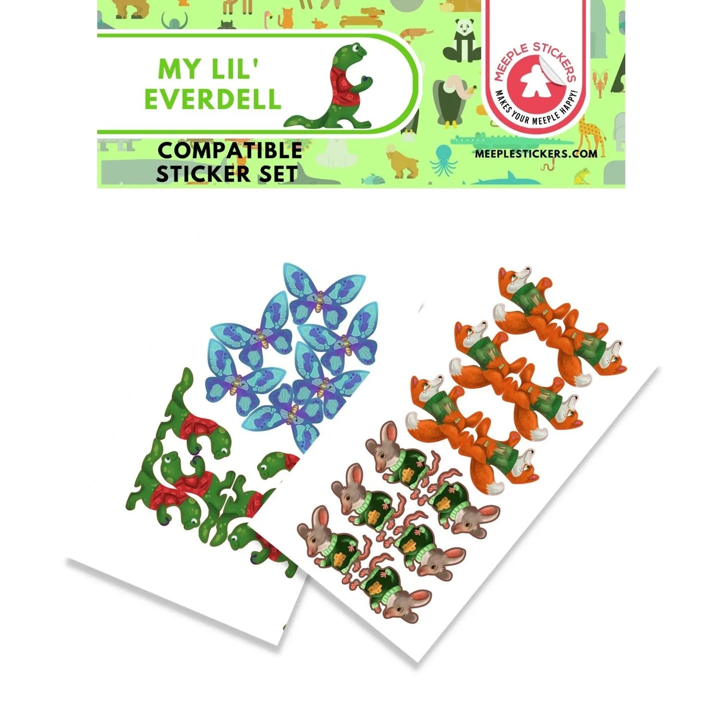 MeepleStickers My Lil' Everdell Sticker Pack Upgrades