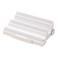 CHAMÄELEON Card Holder – Modular Card Stand for Board Games and Card Games – White | 1 Piece