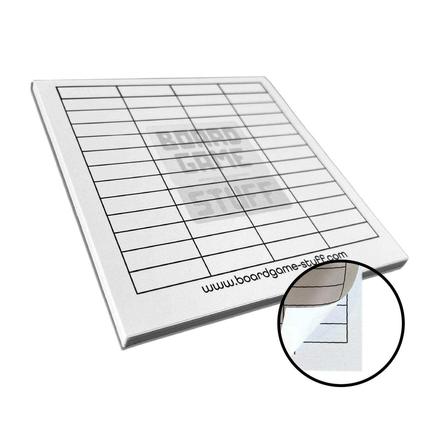 Score pad for board games and card games 50 sheets