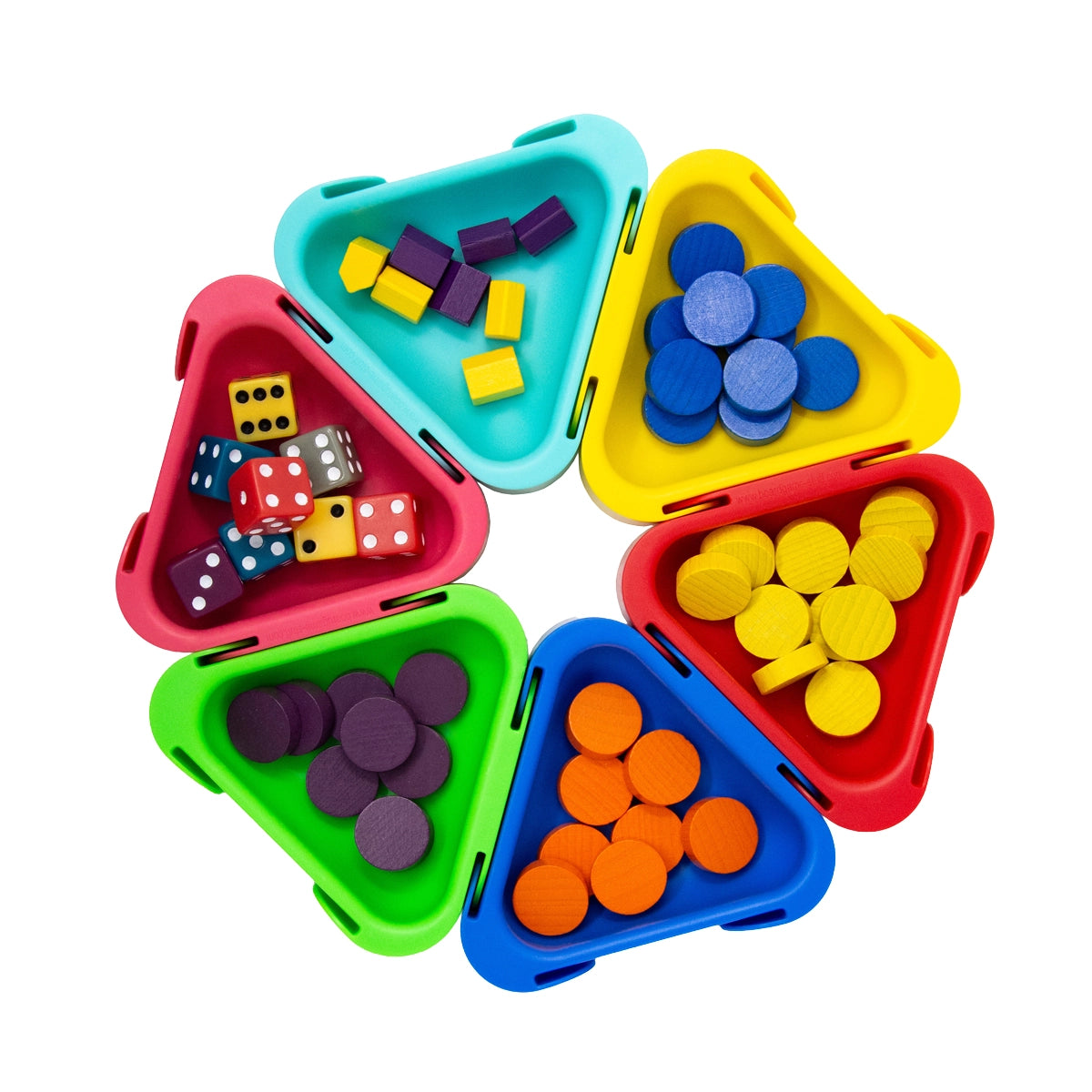 Modulares Tray für Brettspiel-Ressourcen CHAMÄELEON – Lila, 1 Stück