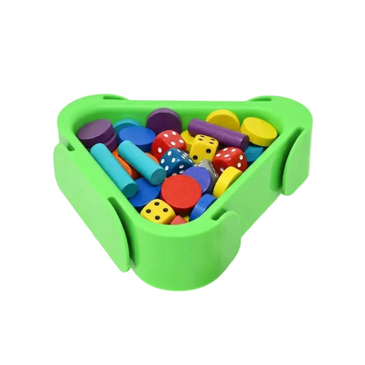 Modulares Tray für Brettspiel-Ressourcen CHAMÄELEON – Grün, 1 Stück