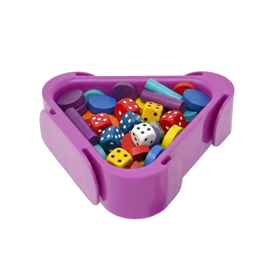 Modulares Tray für Brettspiel-Ressourcen CHAMÄELEON – Lila, 1 Stück