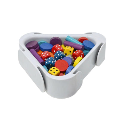 Modulares Tray für Brettspiel-Ressourcen CHAMÄELEON – Weiß, 1 Stück