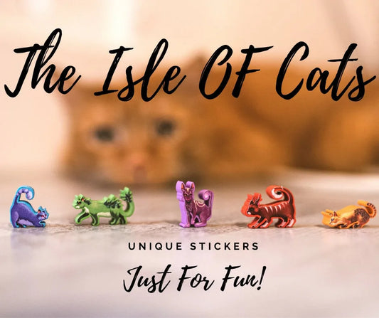 MeepleStickers Isle of Cats - Island of Cats Sticker Pack Upgrades