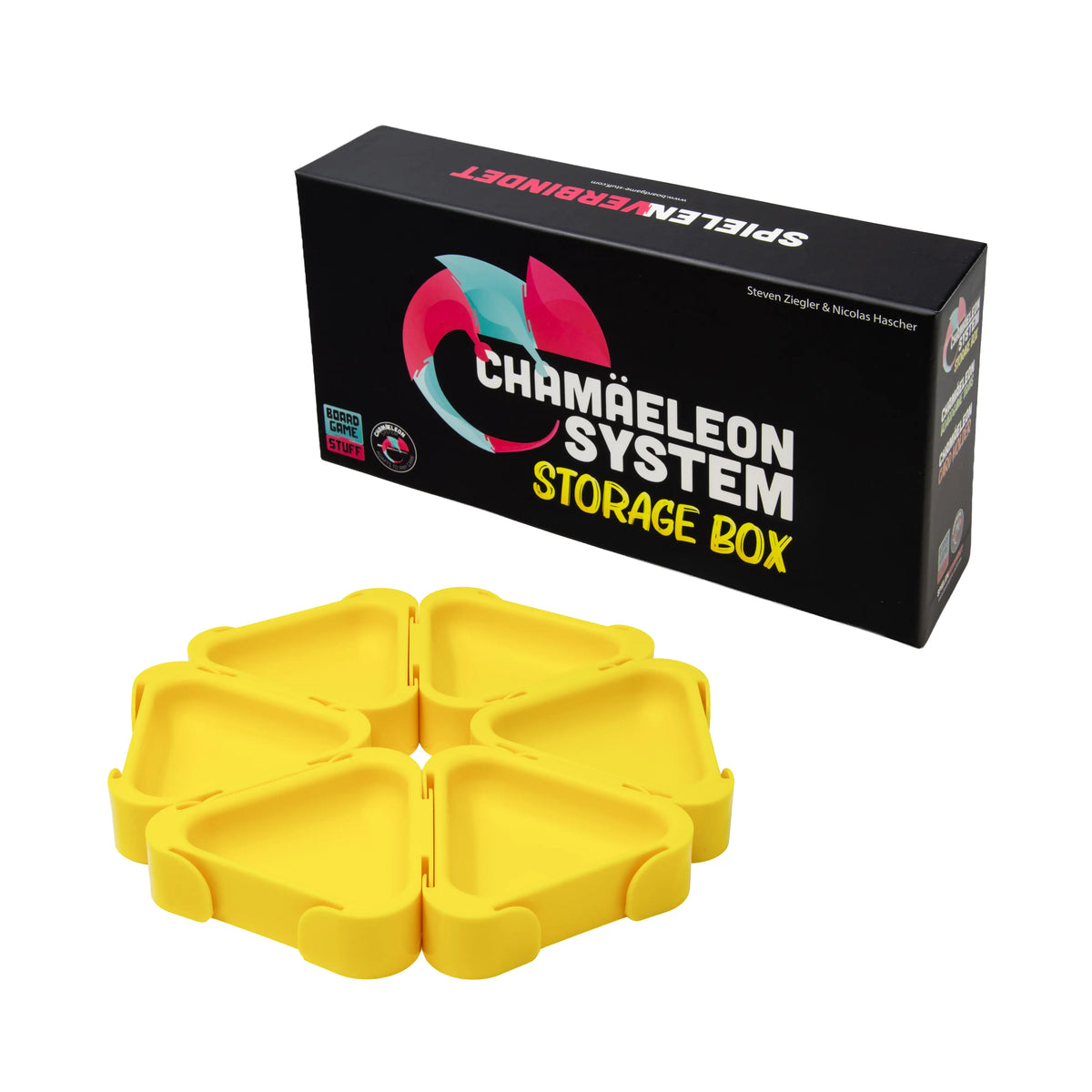Gelbes Familien Bundle – 6 Ressourcen-Schälchen + Kleine Storage Box