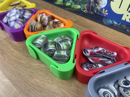 CHAMÄELEON Boardgame Trays blue