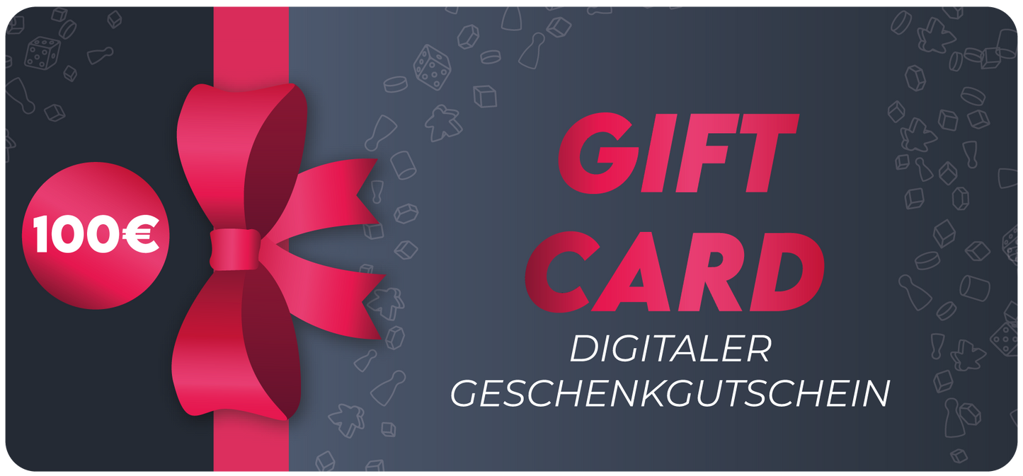 Boardgame-Stuff gift voucher Gift Card digital code via email