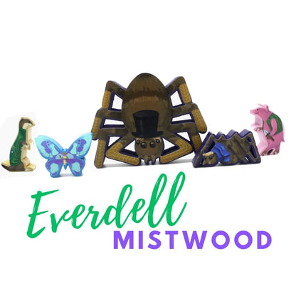 MeepleStickers Everdell Mistwood Sticker Pack Upgrades