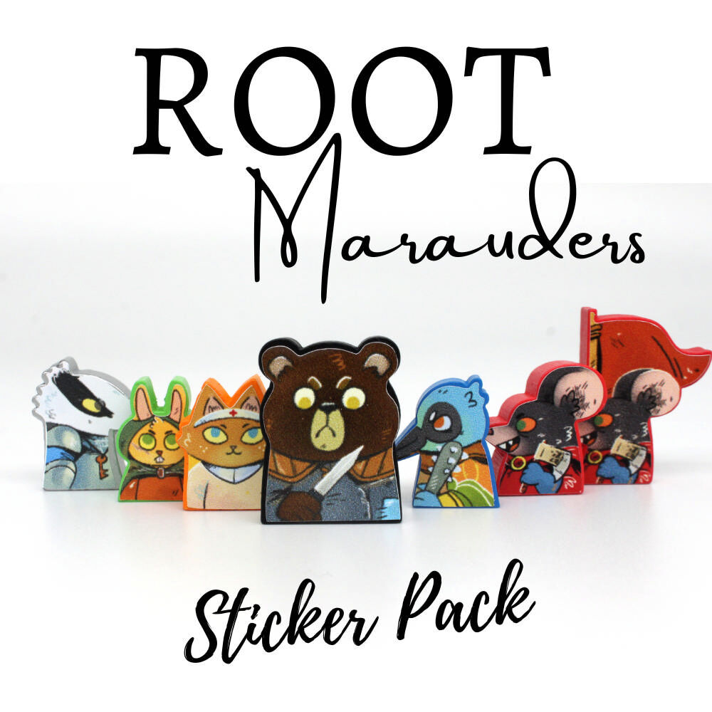 MeepleStickers Root Marauders Sticker Pack Upgrades