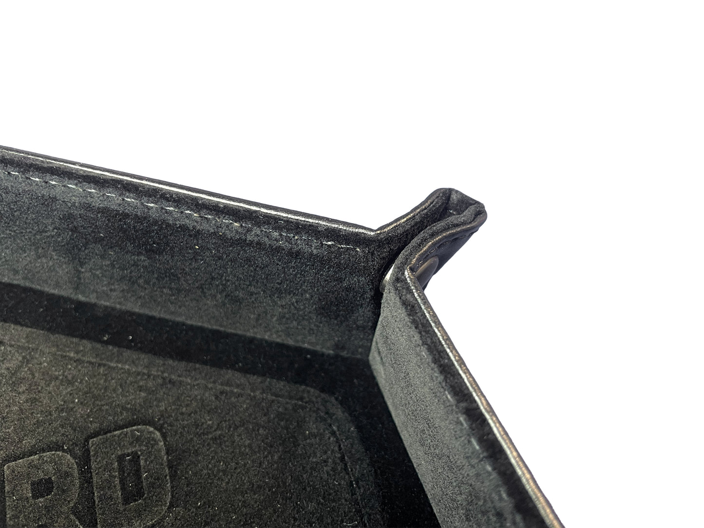 Premium Würfelteller Boardgame Stuff faltbar sechseckig hexagon schwarz Würfelspiele Brettspiele