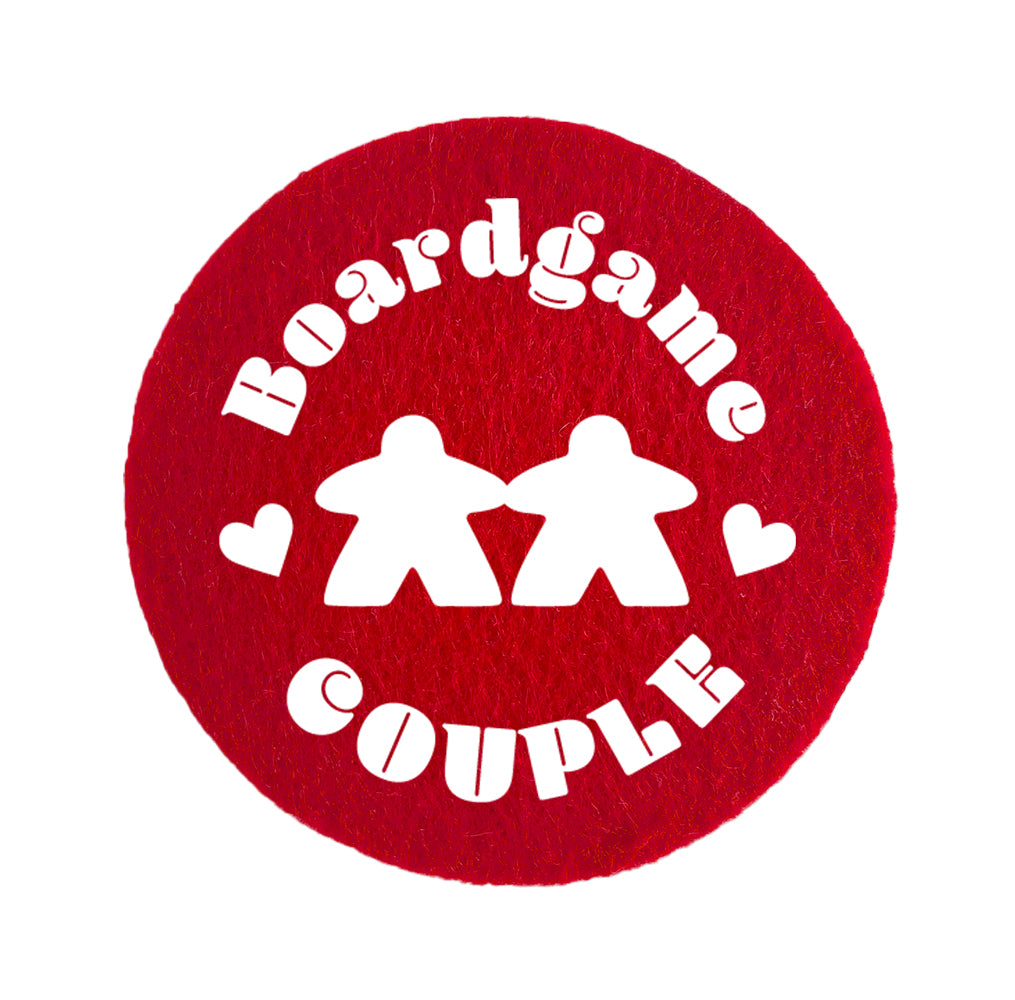 Untersetzer Filz - BOARDGAME COUPLE